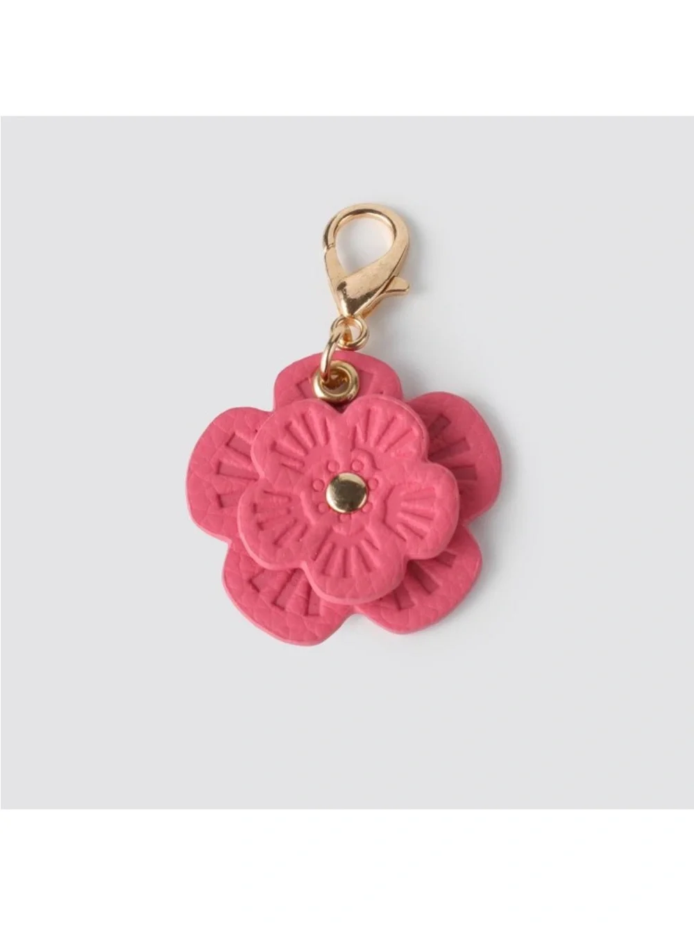NIB Floral & Butterfly Charm in Pink, Blue & Yellow - 3 pc set